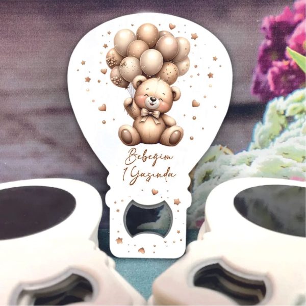 Ayıcık Konsept Bebek Balon Açacak