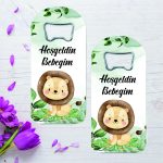 Aslan Desenli Bebek Uzun Açacak (ac428)