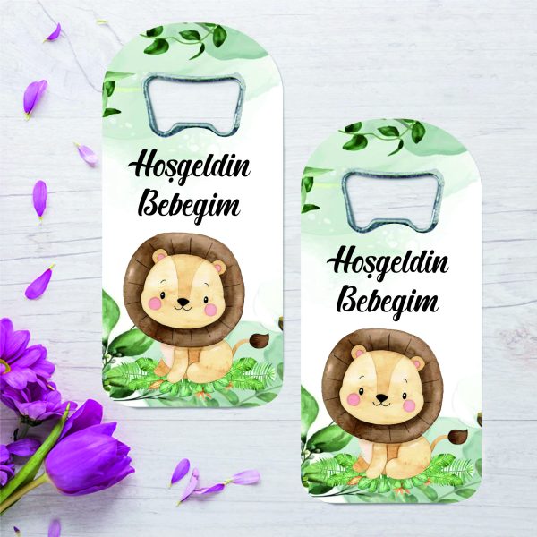 Aslan Desenli Bebek Uzun Açacak (ac428)