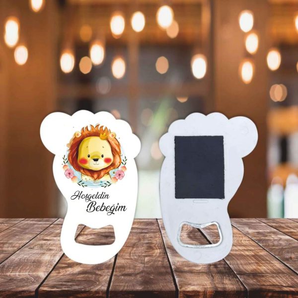 Aslan Konsept Bebek Ayak Açacak Magnet (ac141)