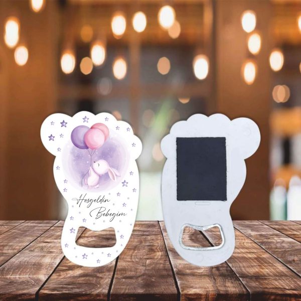 Tavşan Konsept Bebek Ayak Açacak Magnet (ac232)