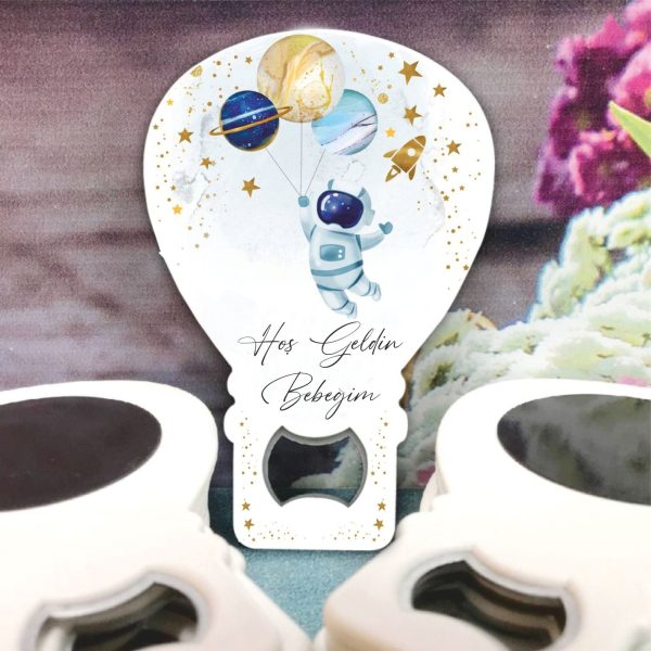 Uzay Konsept Balon Açacak Magnet (ac240)