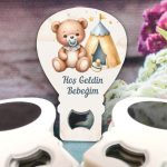 Ayıcık Konsept Bebek Balon Açacak