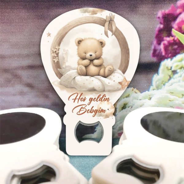 Ayıcık Konsept Bebek Balon Açacak