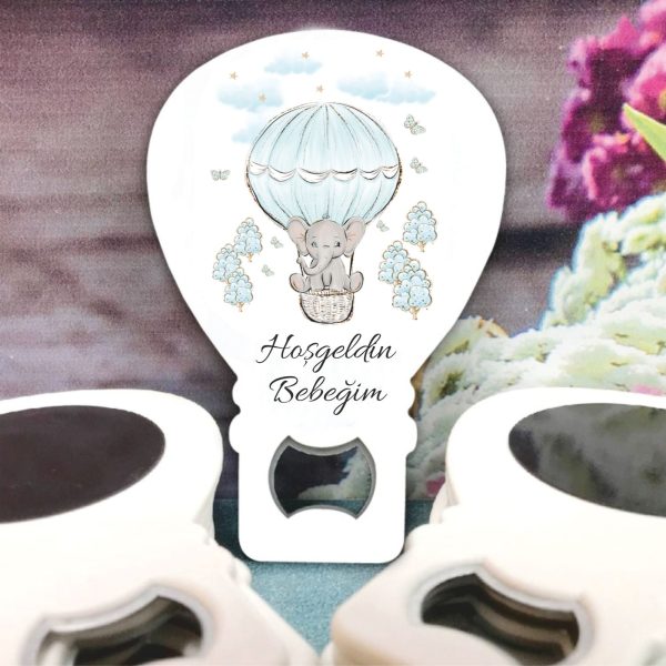 Balonlu Fil Konsept Bebek Balon Açacak