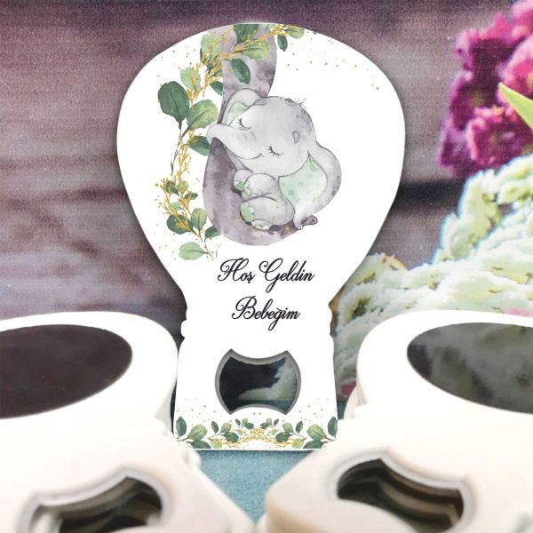 Fil Desenli Bebek Balon Açacak