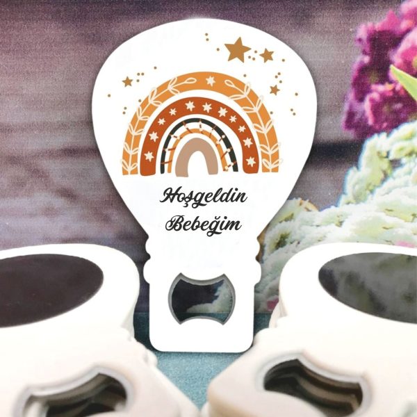 Gökkuşağı Konsept Bebek Balon Açacak