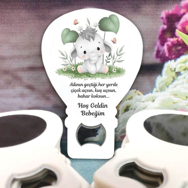 Fil Desenli Bebek Balon Açacak