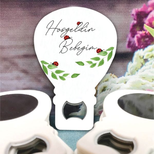 Uğur Böceği Desenli Bebek Balon Açacak