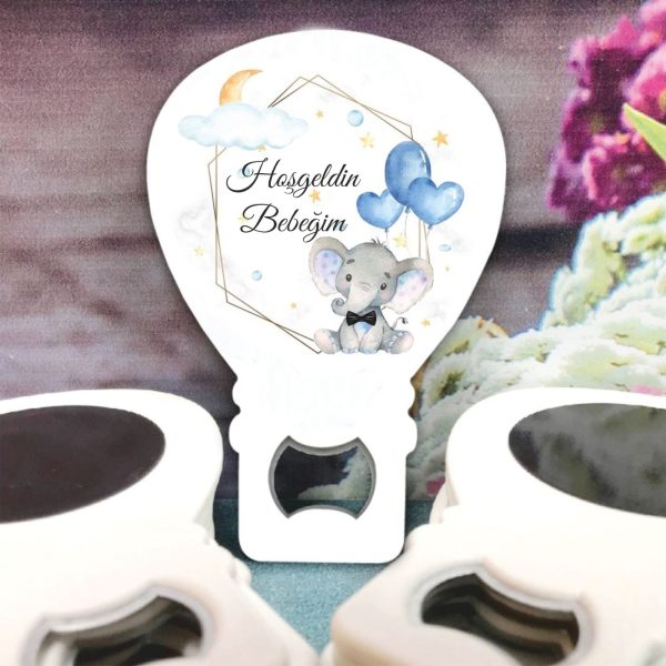 Fil Desenli Bebek Balon Açacak