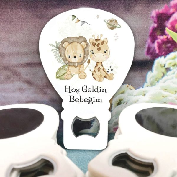 Aslan Desenli Bebek Balon Açacak