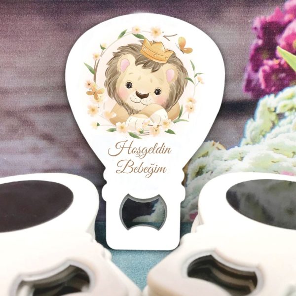 Aslan Desenli Bebek Balon Açacak