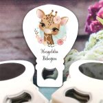 Zürafa Desenli Bebek Balon Açacak