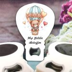 Balonlu Ayıcık Konsept Bebek Balon Açacak