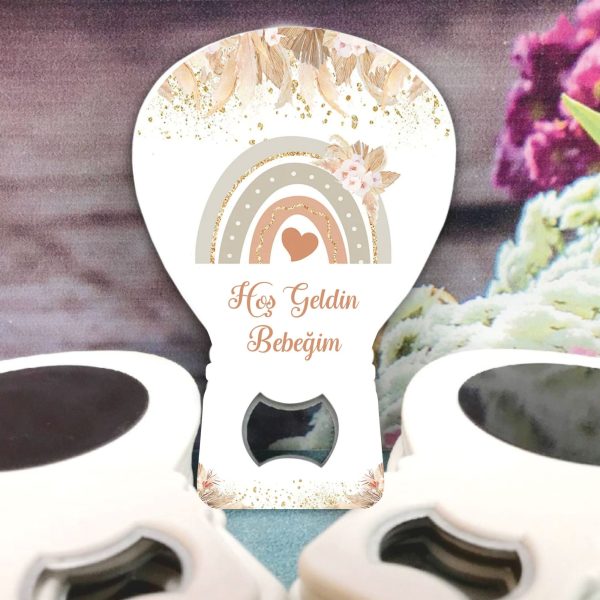 Gökkuşağı Konsept Bebek Balon Açacak