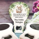 Ayıcık Desenli Bebek Balon Açacak