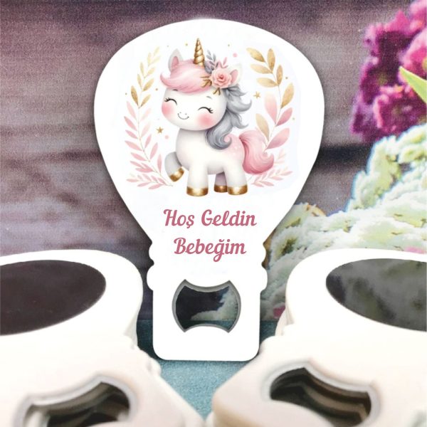 Unicorn Konsept Bebek Balon Açacak