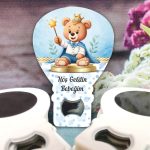 Ayıcık Konsept Bebek Balon Açacak