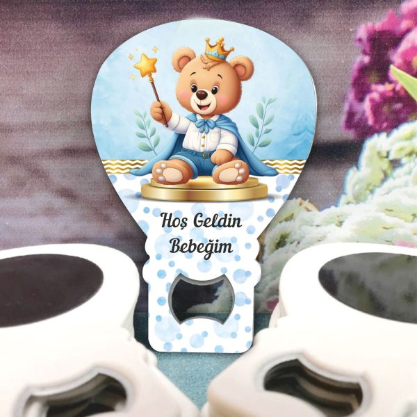 Ayıcık Konsept Bebek Balon Açacak