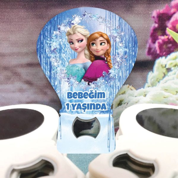 Frozen (Elsa) Konsept Balon Açacak Magnet