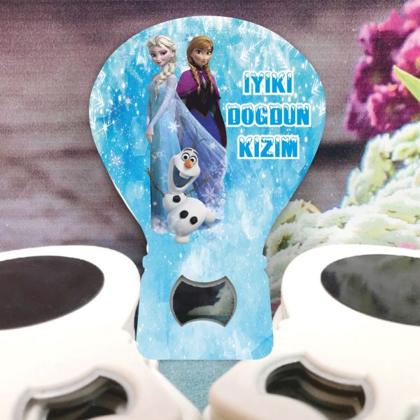 Frozen (Elsa) Konsept Balon Açacak Magnet