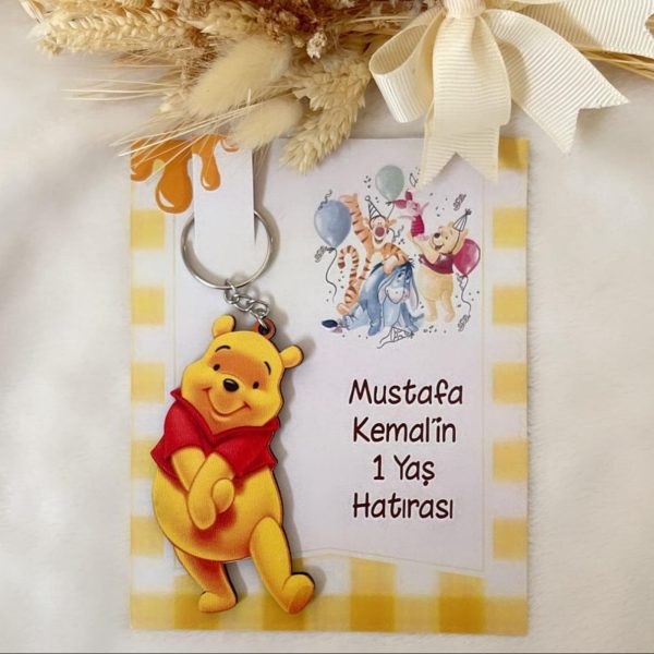 Winnie The Pooh Bebek Hediyelik Anahtarlık