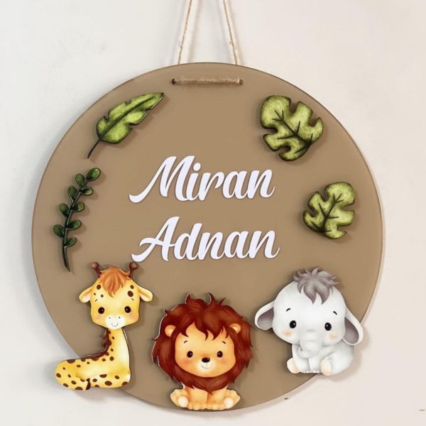 Safari Konsept Pleksi Kapı Süsü